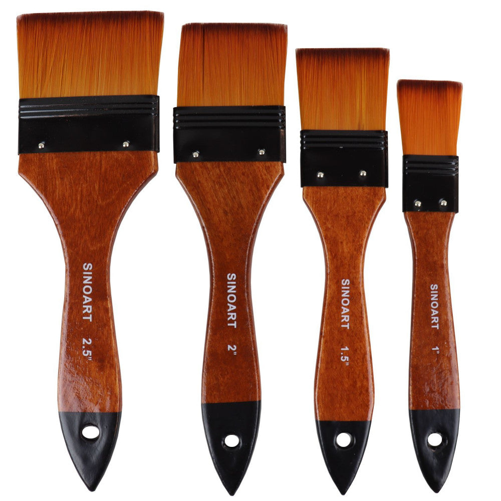 Kit de Trinchas Sintéticas Sinoart 4 Unidades